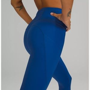 Lululemon Fast and Free High-Rise Crop II 23" *Non-Reflective in Symphony Blue